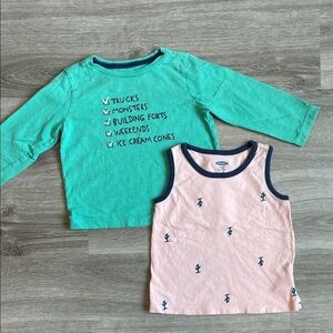 Gymboree/Old Navy baby boys tops